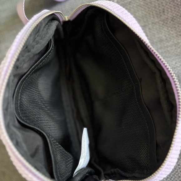 Purple Crossbody Bag With Butterflies - Picture 3 of 3